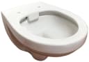 ADOB Tiefspül-WC weiß spülrandlos wandhängend Bild 2