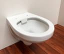 ADOB Tiefspül-WC weiß spülrandlos wandhängend Bild 3