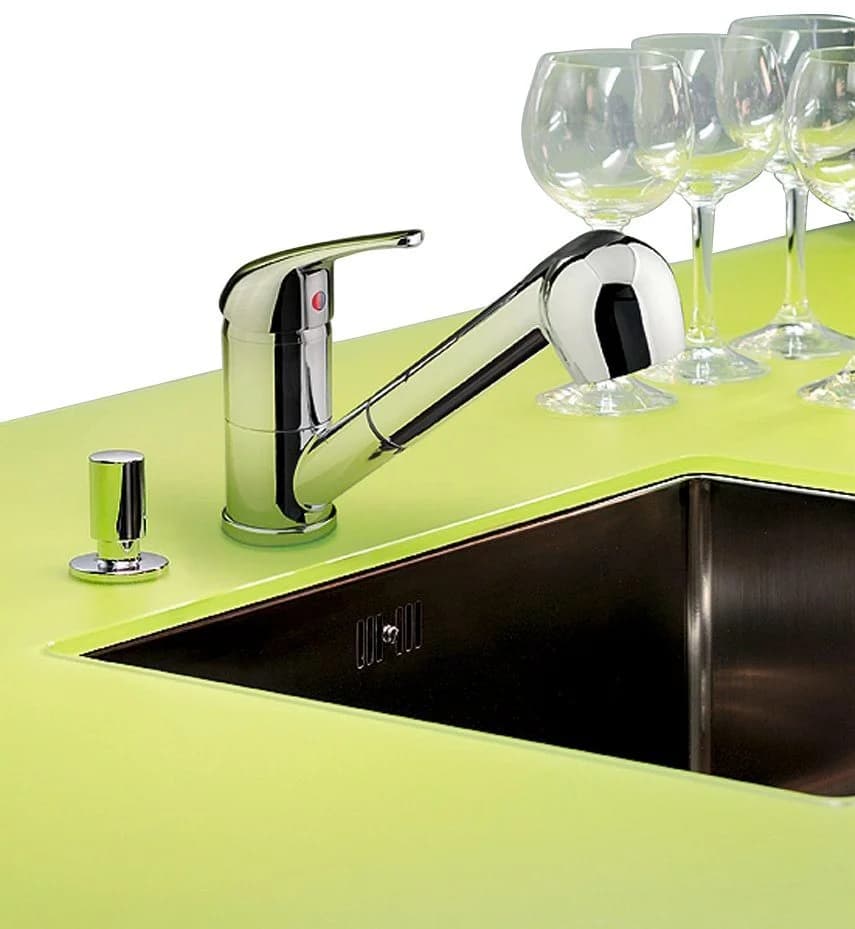 ADOB Cucina Waschbeckendusche Silber