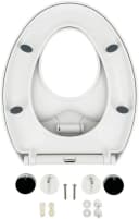 ADOB Family WC-Sitz Weiß mit Kindersitz und SoftClose Bild 5