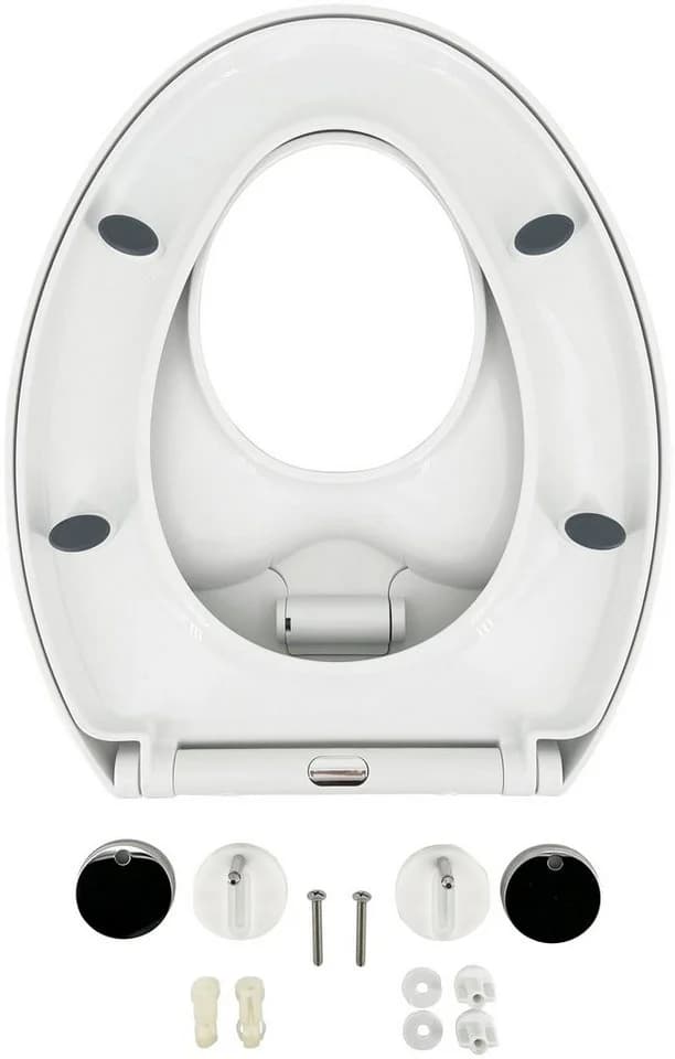 ADOB Family WC-Sitz Weiß mit Kindersitz und SoftClose - Bild 5