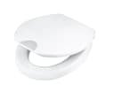 ADOB Mantova WC-Sitz Weiß Duroplast SoftClose Bild 1