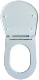 ADOB WC-Sitz weiß Duroplast SoftClose D-Form Bild 3