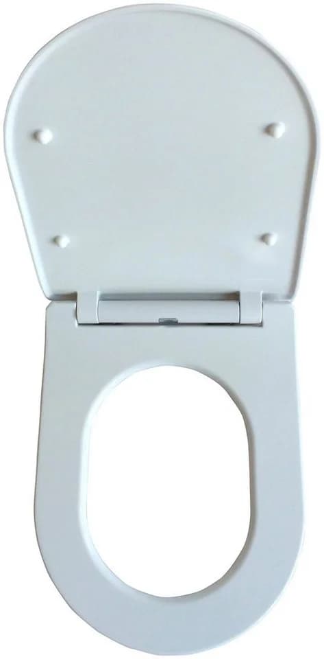 ADOB WC-Sitz weiß Duroplast SoftClose D-Form - Bild 3