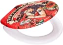 ADOB WC-Sitz Rockabilly Rot Bunt mit SoftClose Bild 3