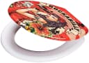 ADOB WC-Sitz Rockabilly Rot Bunt mit SoftClose Bild 5