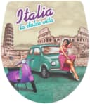 ADOB WC-Sitz Italia la dolce vita Bunt Grau mit Absenkautomatik Bild 2