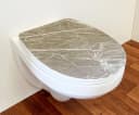 ADOB WC-Sitz Marmor/weiß Thermoplast Bild 1