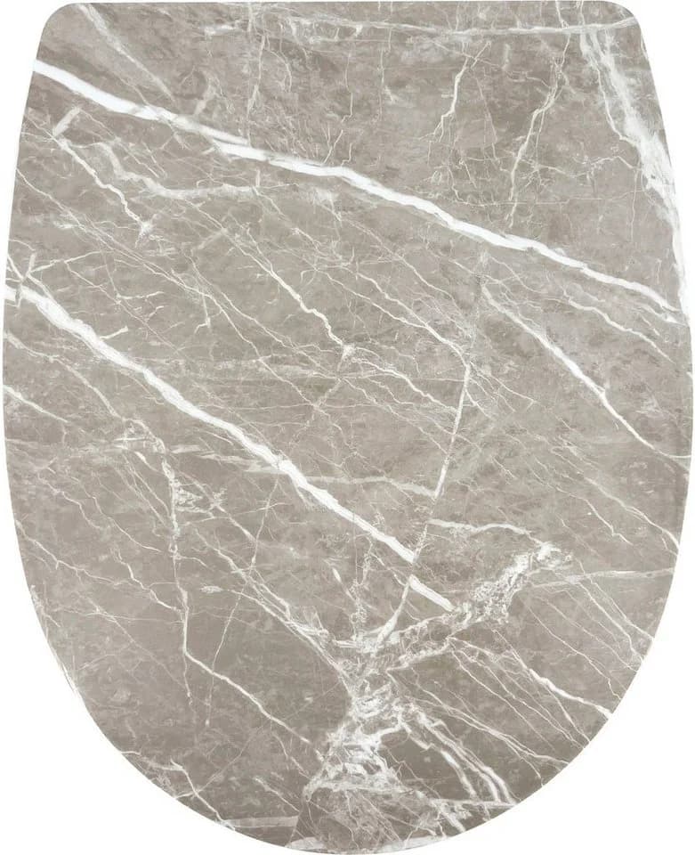 ADOB WC-Sitz Marmor/weiß Thermoplast - Bild 2