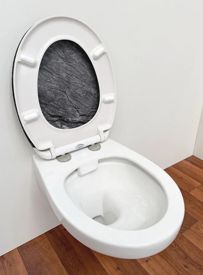 welltime WC-Sitz Schiefer Mit Absenkautomatik & Schnellverschluss - Bild 5