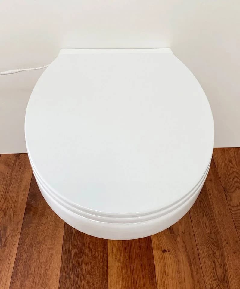 ADOB beheizter WC-Sitz weiß mit Absenkautomatik