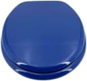 ADOB WC-Sitz Blau Stabil mit Messing Scharnieren Bild 2