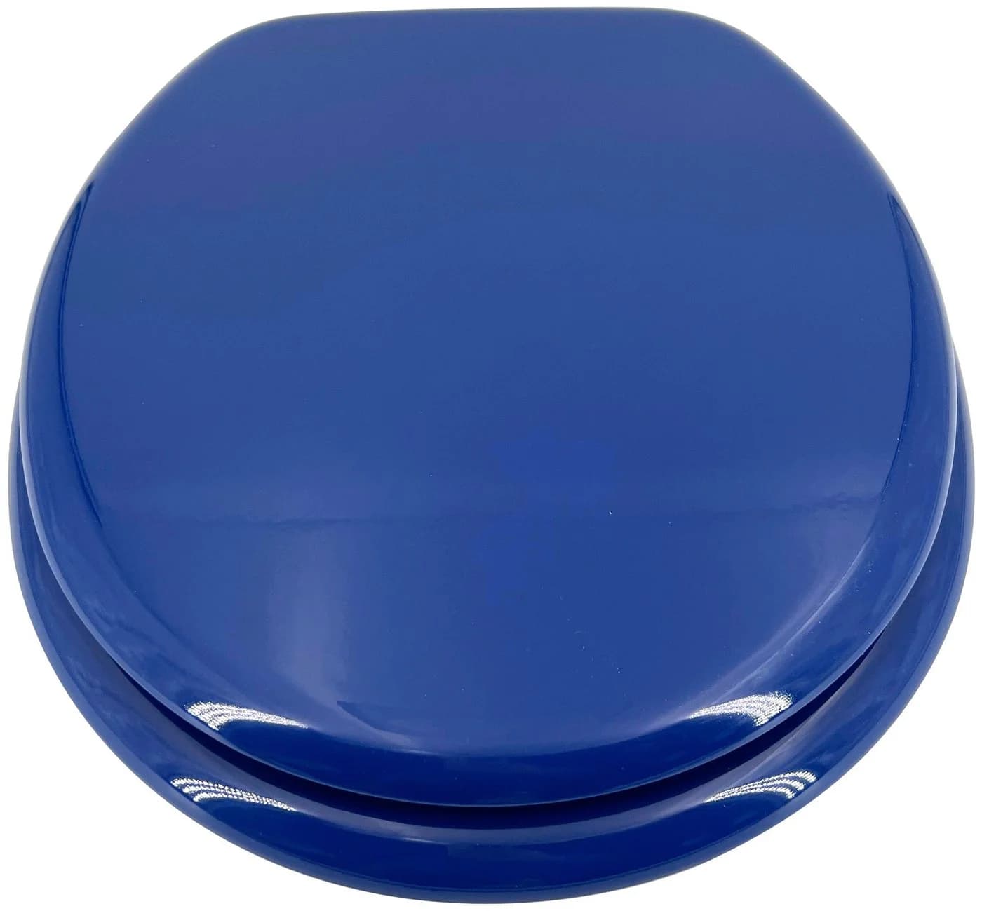 ADOB WC-Sitz Blau Stabil mit Messing Scharnieren - Bild 2