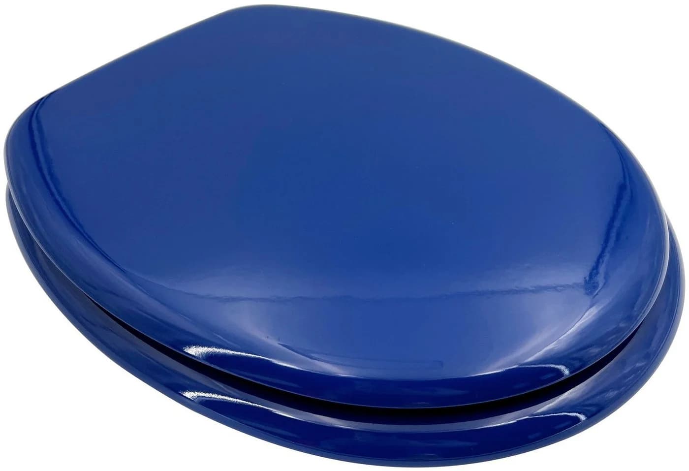 ADOB WC-Sitz Blau Stabil mit Messing Scharnieren - Bild 3