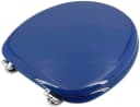 ADOB WC-Sitz Blau Stabil mit Messing Scharnieren Bild 4