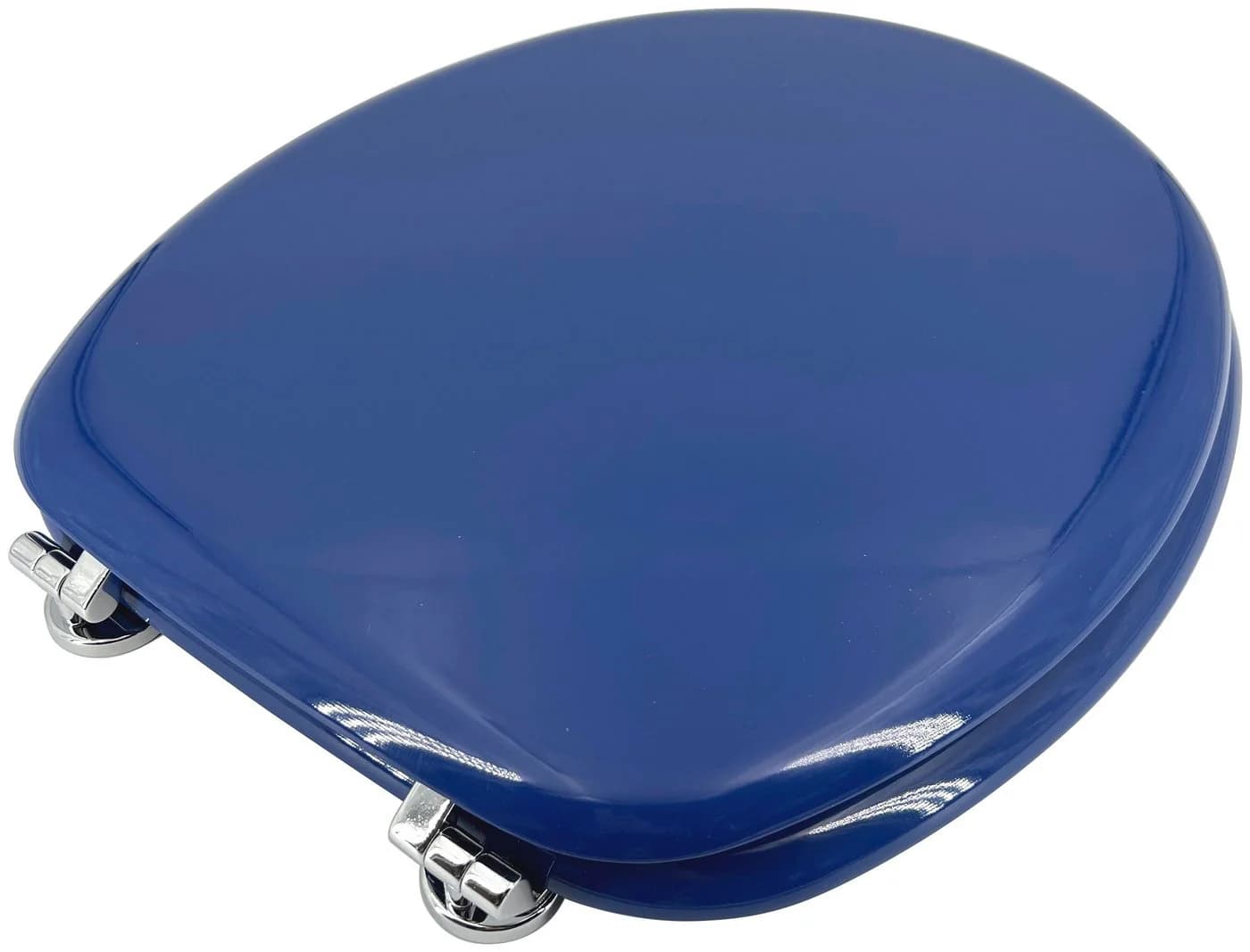 ADOB WC-Sitz Blau Stabil mit Messing Scharnieren - Bild 4