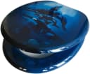 WC-Sitz ADOB Wale Blau Oval Hochglanz Bild 2