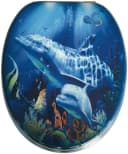 ADOB WC-Sitz Delfin Blau Hochglanz Bild 2