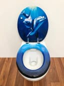 ADOB WC-Sitz Delfin Blau Hochglanz Bild 4