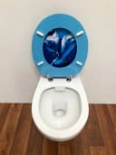 ADOB WC-Sitz Delfin Blau Hochglanz Bild 5