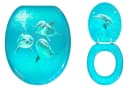 ADOB WC-Sitz Delfin II Blau Oval Hochglanz Bild 1