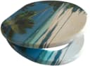 ADOB WC-Sitz Koh Samui Blau MDF Hochglanz Bild 1