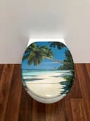 ADOB WC-Sitz Koh Samui Blau MDF Hochglanz Bild 5