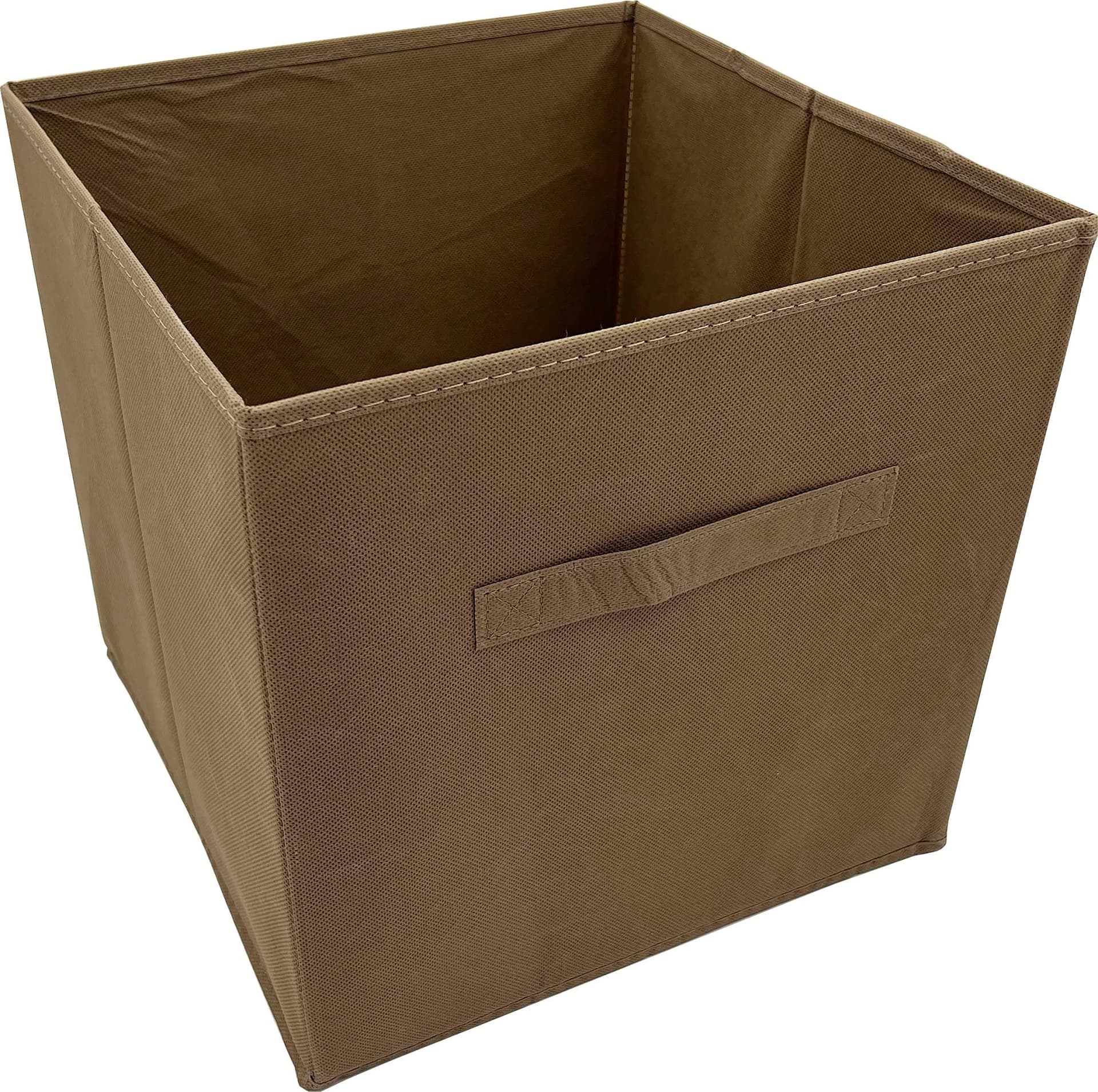 ADOB Faltbox Aufbewahrungsbox Braun Stoff mit Griff