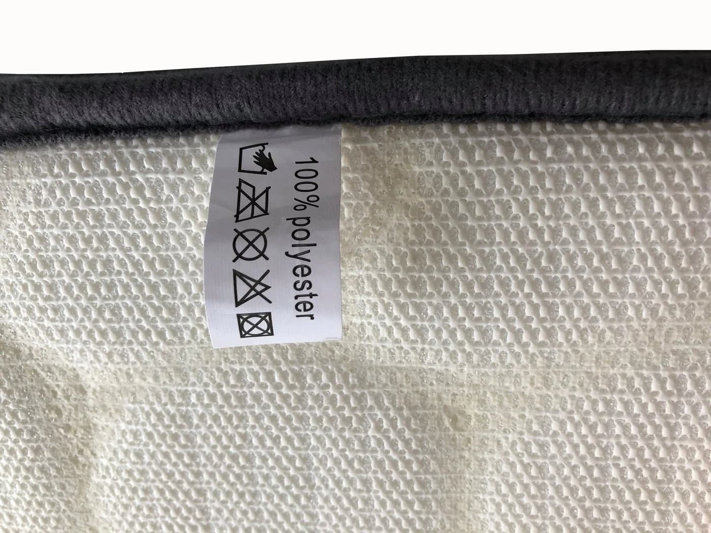 ADOB Badematte Premium Stein Optik Grau Memoryschaum - Bild 5