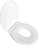 ADOB WC-Sitz Baby & Family Weiß Thermoplast mit Kindersitz Bild 1