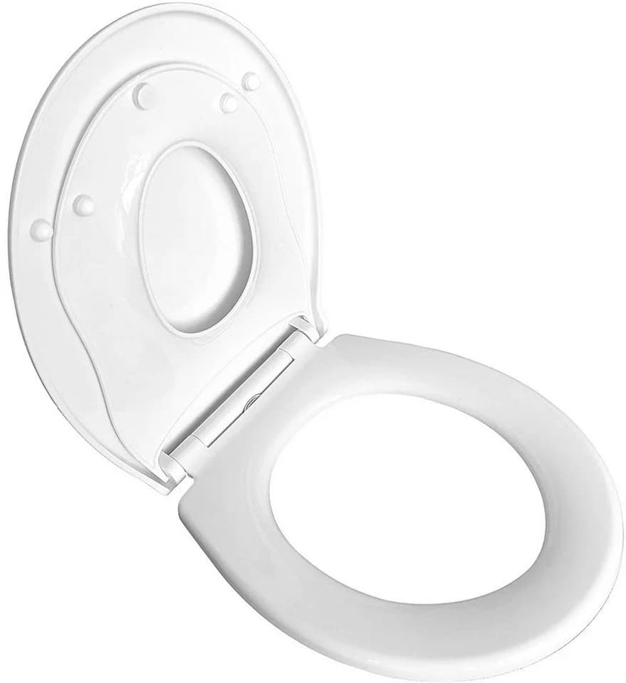 ADOB WC-Sitz Baby & Family Weiß Thermoplast mit Kindersitz - Bild 3