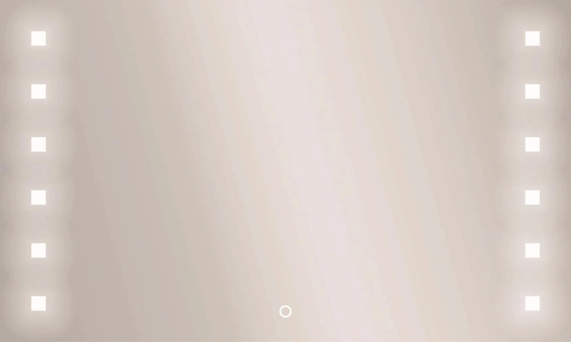 LED-Lichtspiegel JOKEY Capella III Silber 90x60 cm