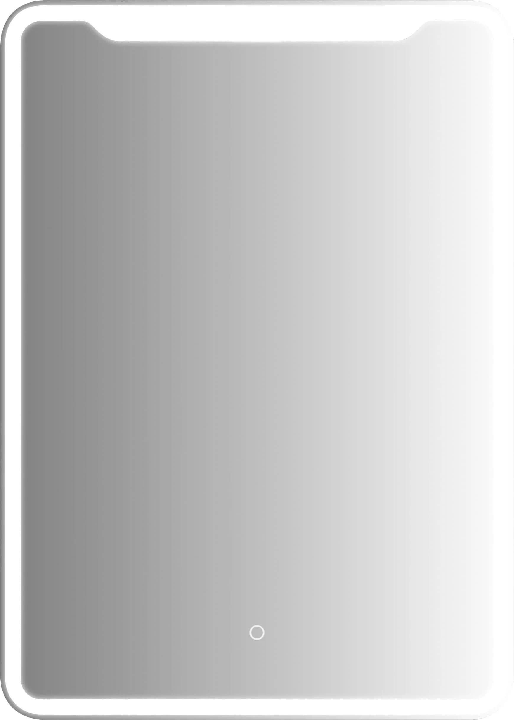 LED-Lichtspiegel JOKEY "Sorrent" Silber Spiegelglas 50x70