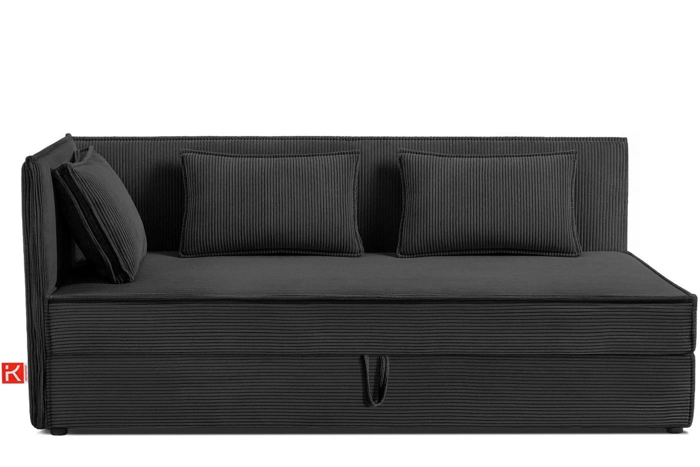 KONSIMO Boxspringbett ROTI Grau mit Bettkasten - Bild 2