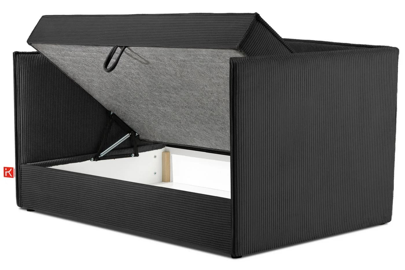 KONSIMO Boxspringbett ROTI 90x200 cm mit Rückenlehne - Bild 5