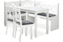 KONSIMO® Eckbankgruppe CULIO Küchenbank, Sitzgruppe, Massives Erlenholz, Landhaus Bild 2