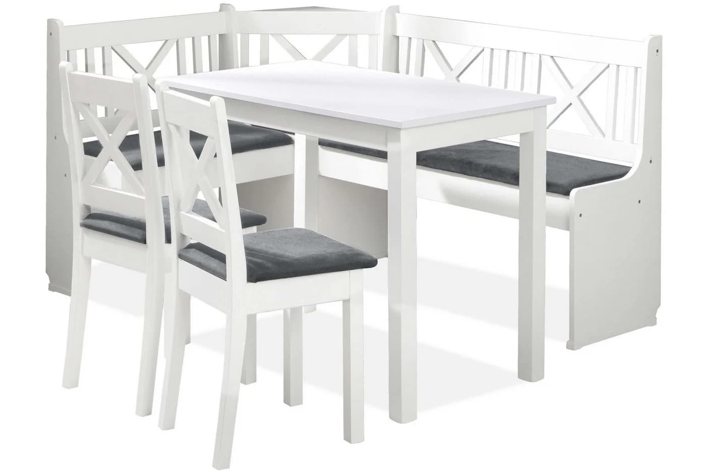 KONSIMO® Eckbankgruppe CULIO Küchenbank, Sitzgruppe, Massives Erlenholz, Landhaus - Bild 2