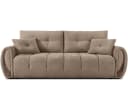 KONSIMO NILO 3-Sitzer Schlafsofa mit Bettkasten und Wellenunterfederung Beige Bild 4