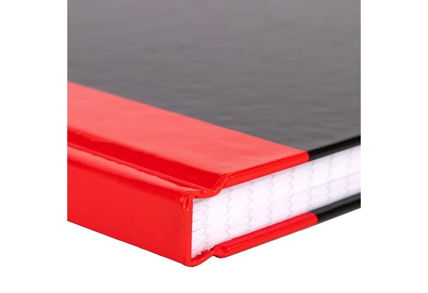 Idena Notizbuch Kladde kariert 96 Blatt DIN A5 Schwarz/Rot - Bild 4