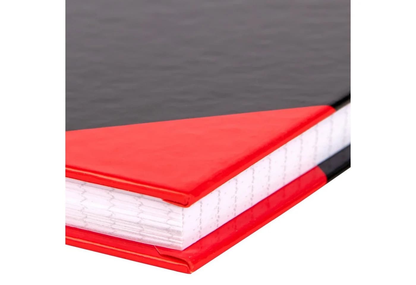Idena Notizbuch Kladde Kariert 96 Blatt Schwarz/Rot DIN A6 - Bild 5