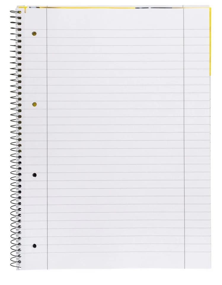 Idena Collegeblock DIN A4 liniert gelocht 80 Blatt