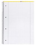 Idena Collegeblock Lineatur 28 kariert mit Doppelrand 80 Blatt 70g/m2 DIN A4 Bild 1