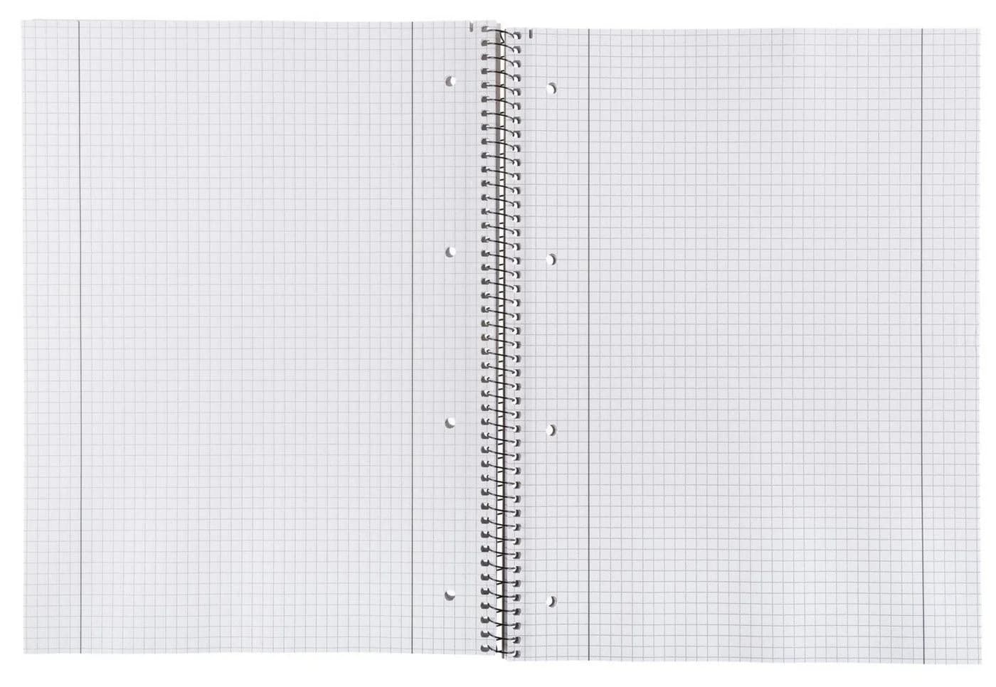 Idena Collegeblock Lineatur 28 kariert mit Doppelrand 80 Blatt 70g/m2 DIN A4 - Bild 3