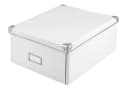 Idena Aufbewahrungsbox 10519 Weiß mit Metallverstärktem Deckel Bild 1