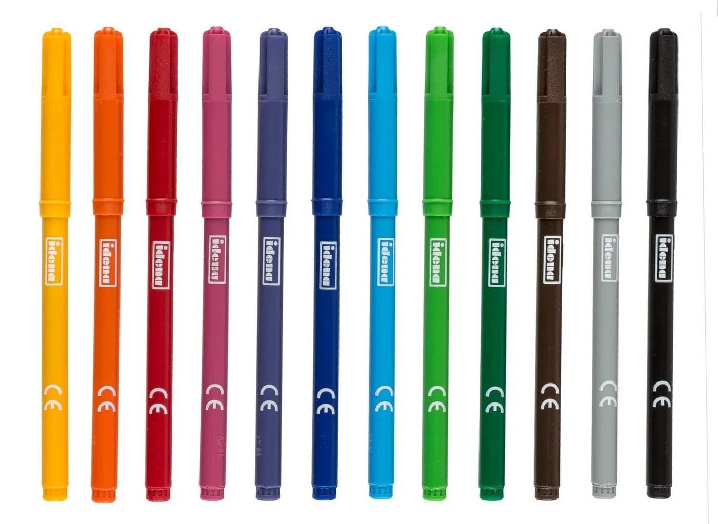 Idena Fasermaler 12er Set Bunt mit 2 mm Spitze - Bild 3