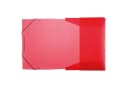 Idena Heftbox Gummizug PP transluzent rot DIN A4 Bild 3