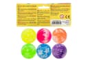 Idena Flummi Partyspaß 6 Stück Bunt Gummi Bild 1