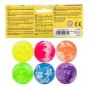 Idena Flummi Partyspaß 6 Stück Bunt Gummi Bild 5