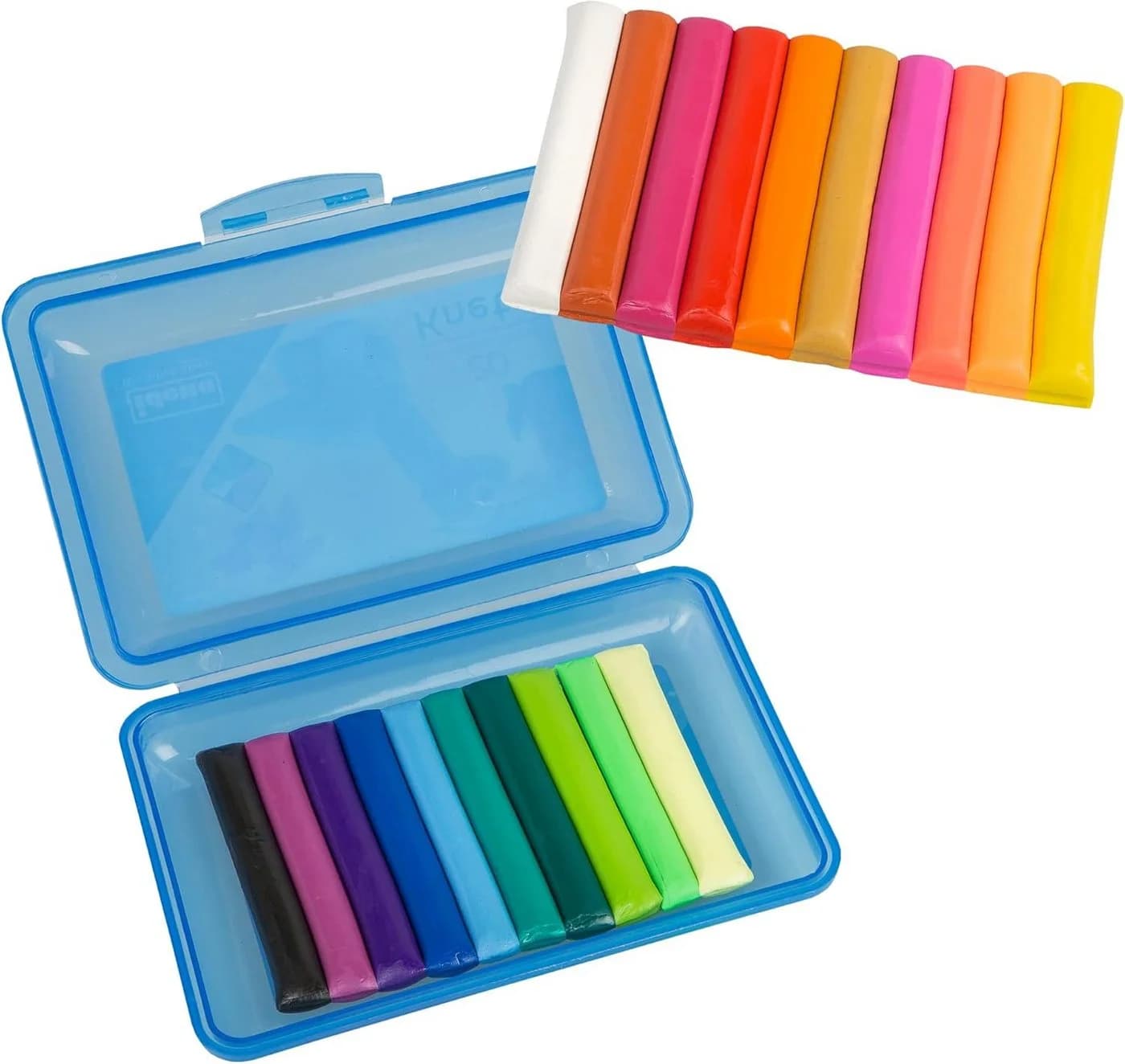 Idena Knetbox 20 Stangen Bunt - Kreative Knete für Kinder ab 3 Jahren - Bild 2
