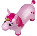 Idena Hüpftier Einhorn Rosa mit Sternen Bild 3